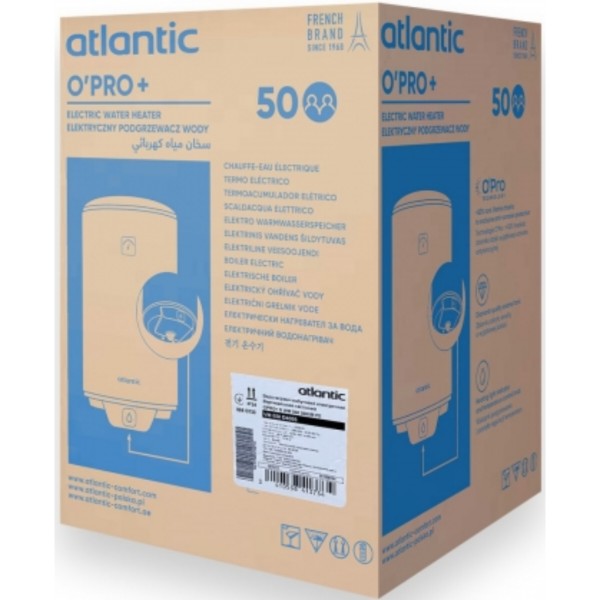 Фото - Водонагреватель Atlantic Opro+ VM 050 D400S (2000W)